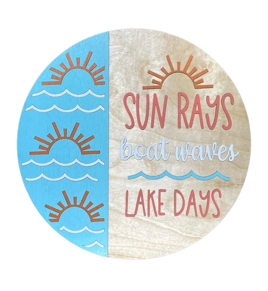 Lake/Beach Door Hanger