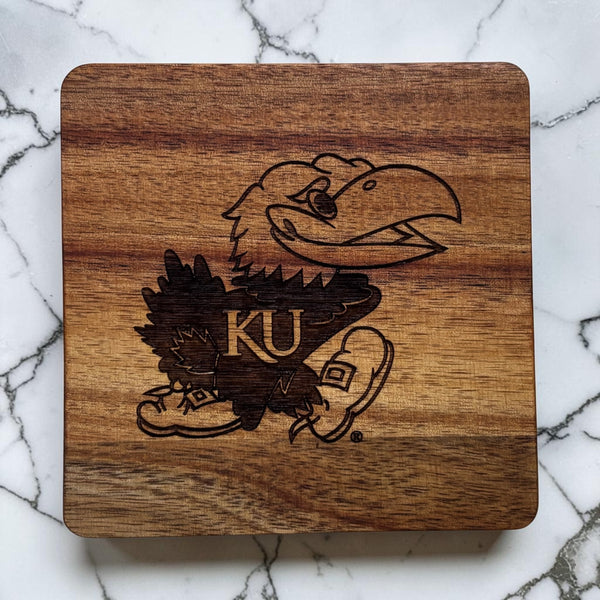 University of Kansas Jayhawks Coasters
