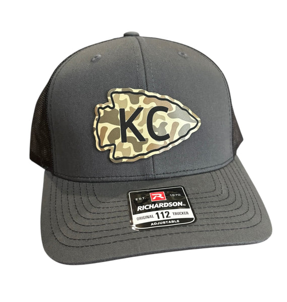 Kansas City Football Duck Camo Patch Hat