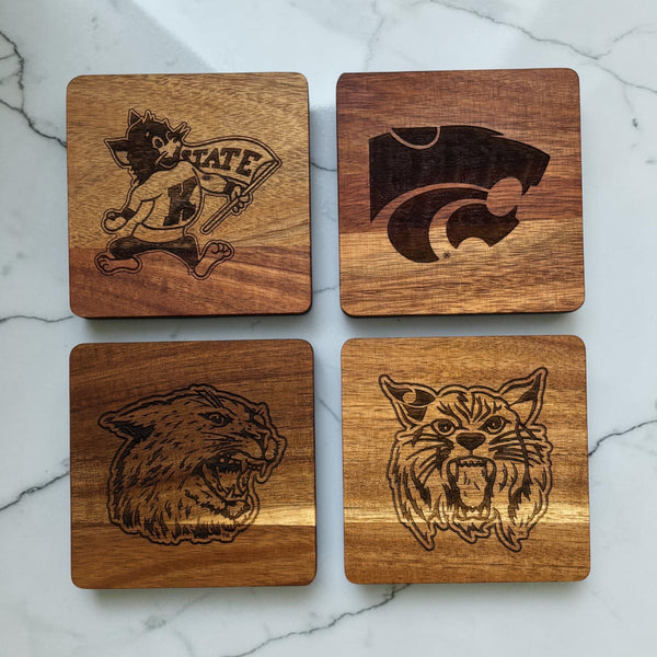 Kansas State Wildcats Coasters