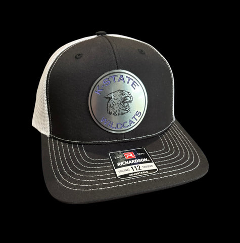 K-State Wildcats Circle Tri-Layer Acrylic Patch Hat