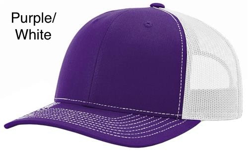 K-State Offset Powercat Purple Premium Leatherette Patch Hat