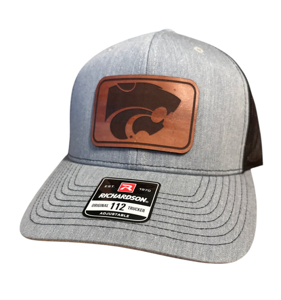 Powercat Rectangle Leather Patch Hat