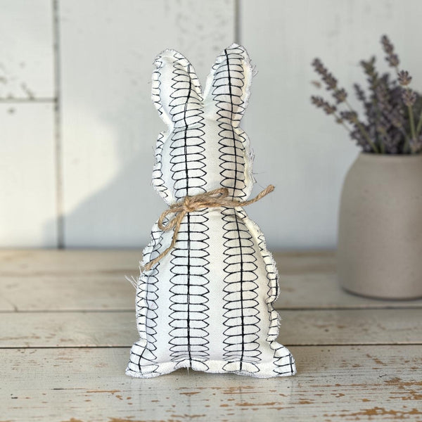Farmhouse Fabric Bunnies - Set of 3