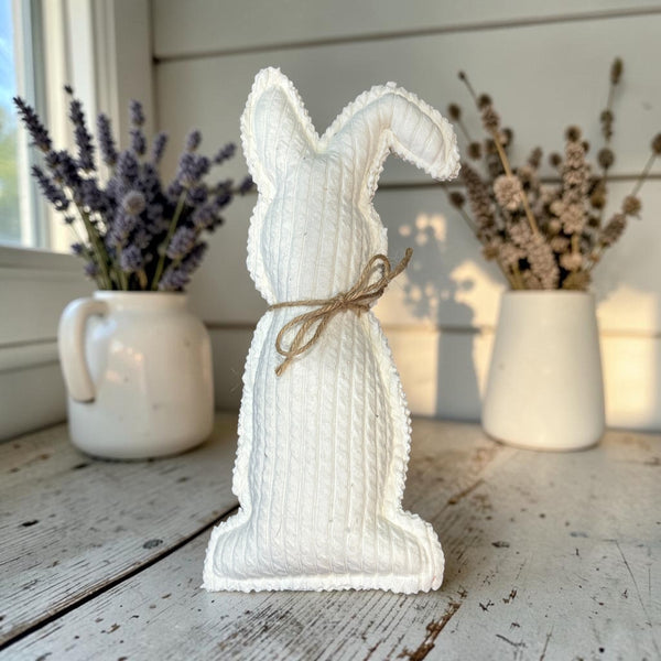 Farmhouse Fabric Bunnies - Set of 3