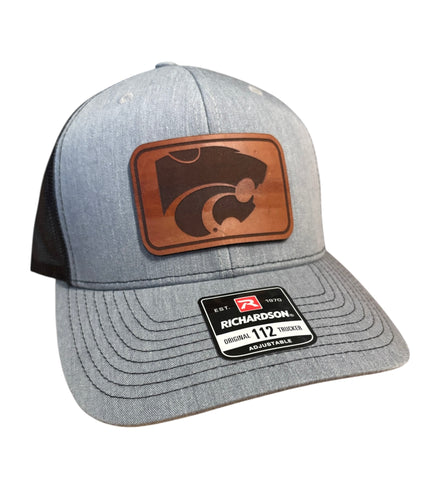 Powercat Rectangle Leather Patch Hat