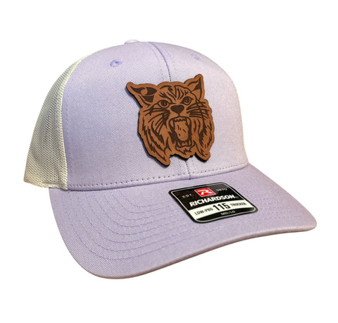 Retro Willie Offset Leather Patch Hat