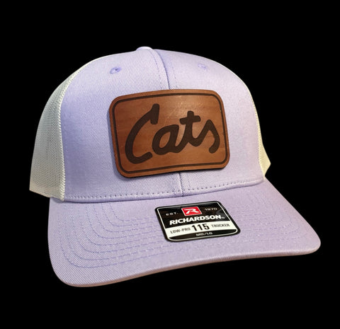 CATS Rectangle Leather Patch Hat