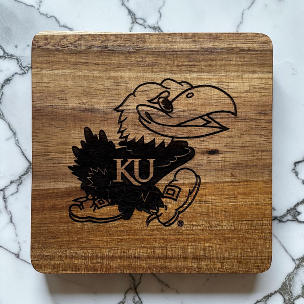 University of Kansas Jayhawks Coasters