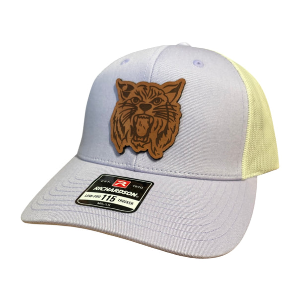 Retro Willie Offset Leather Patch Hat