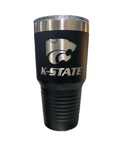 K-State with Powercat 30 oz. Polar Camel Tumbler