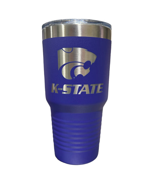 K-State with Powercat 30 oz. Polar Camel Tumbler