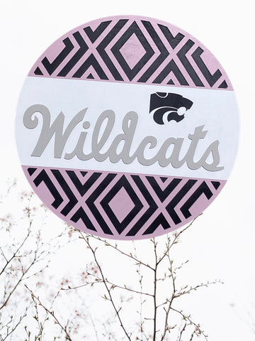 K-State Wildcats Door Hanger