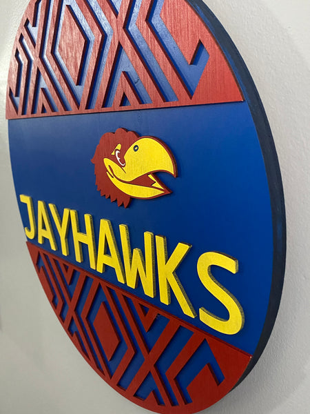 Jayhawks Door Hanger
