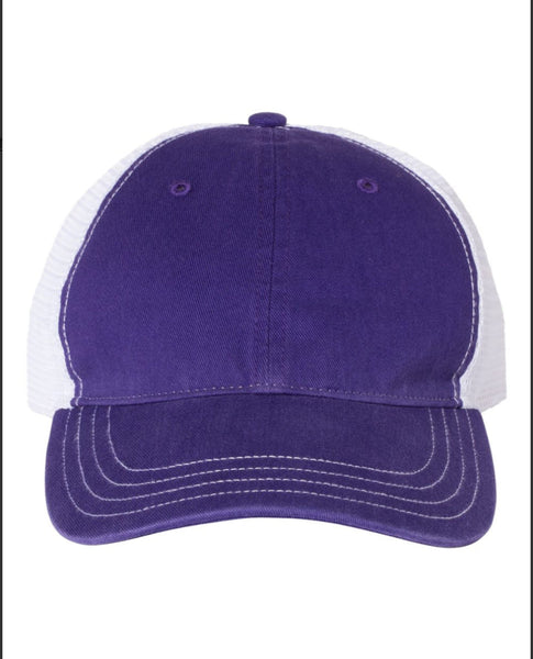 Spring Hill Broncos Circle Leather Patch Hat