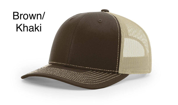 American Flag Rectangle Duck Camo Premium Leatherette Hat