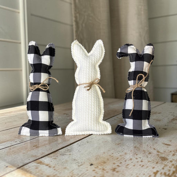Farmhouse Fabric Bunny