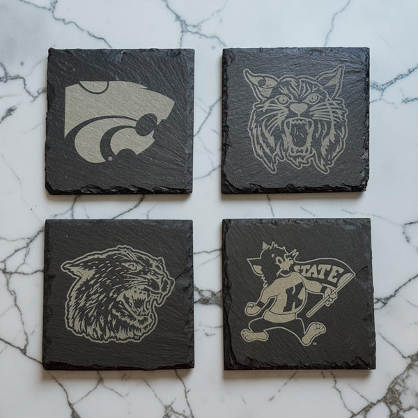 Kansas State Wildcats Slate Coasters