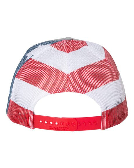 American Flag Tri-Layer Acrylic Patch Hat