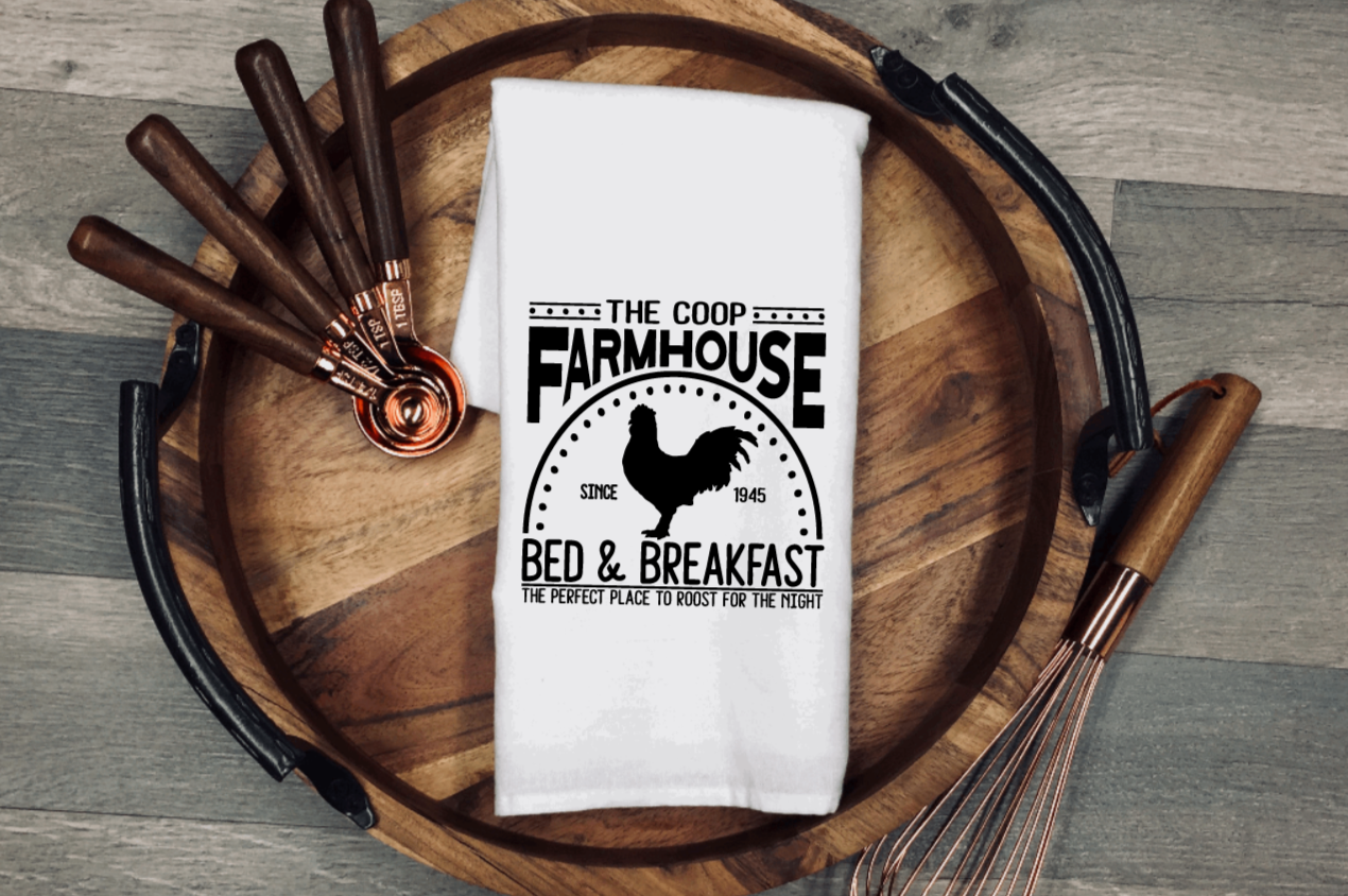 Coop Farmhouse Tea/Flour Sack Towel